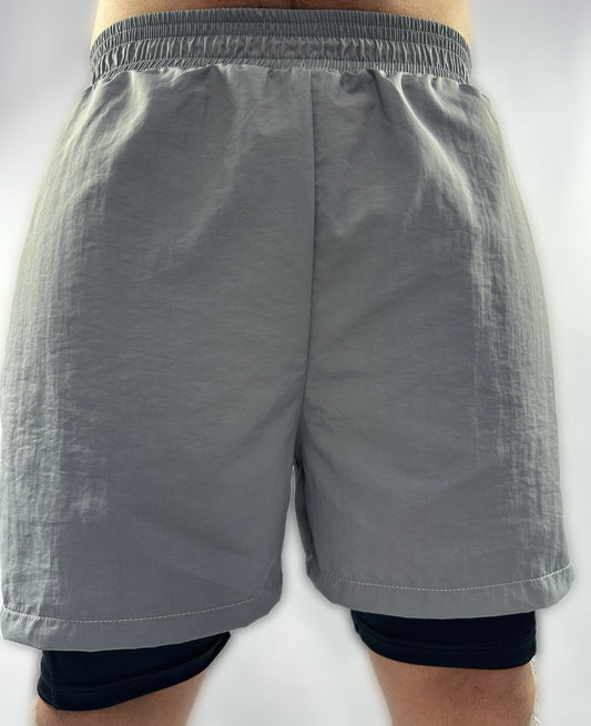 Gray helmet for bikers